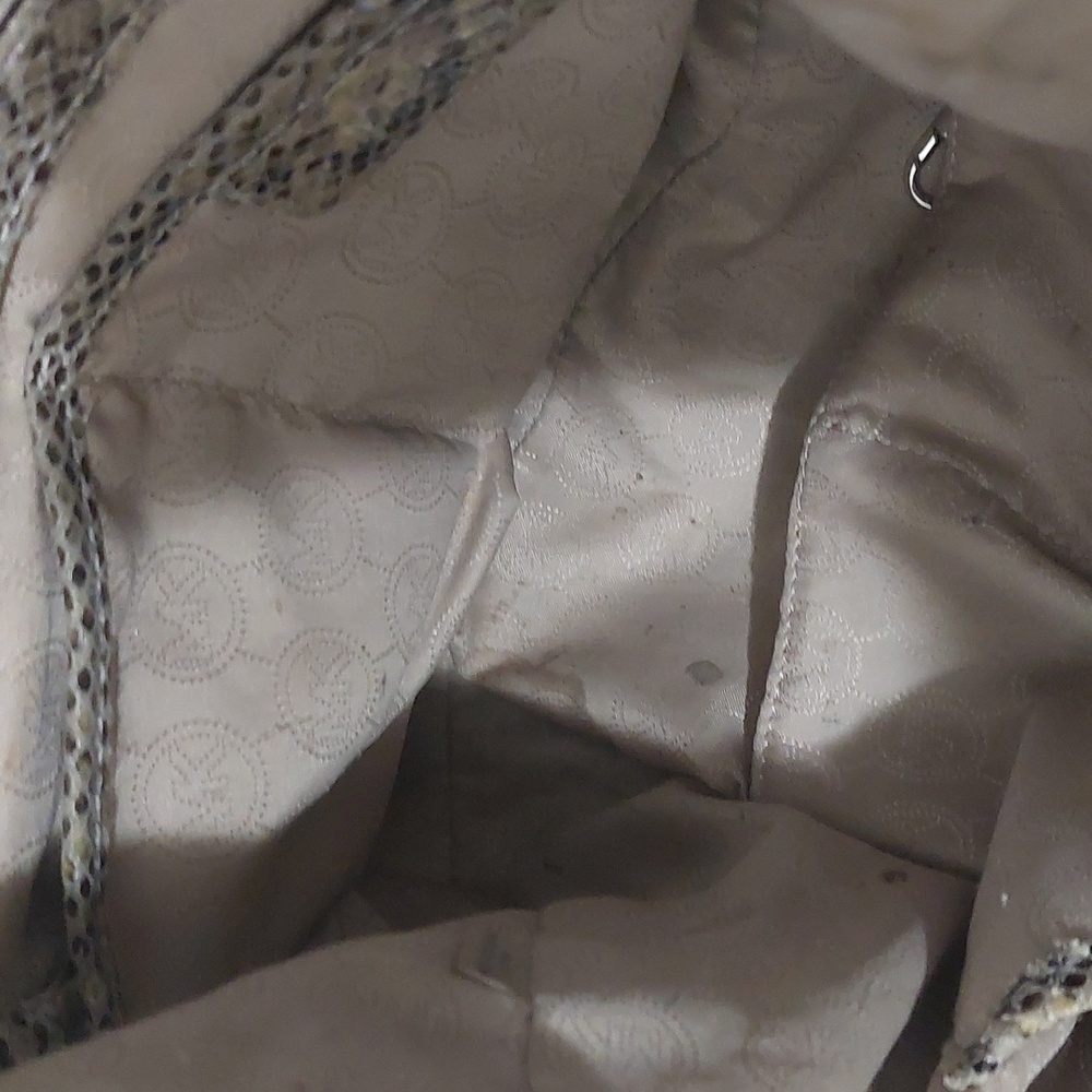 Michael Kors Snakeskin Satchel - Picture 9 of 12